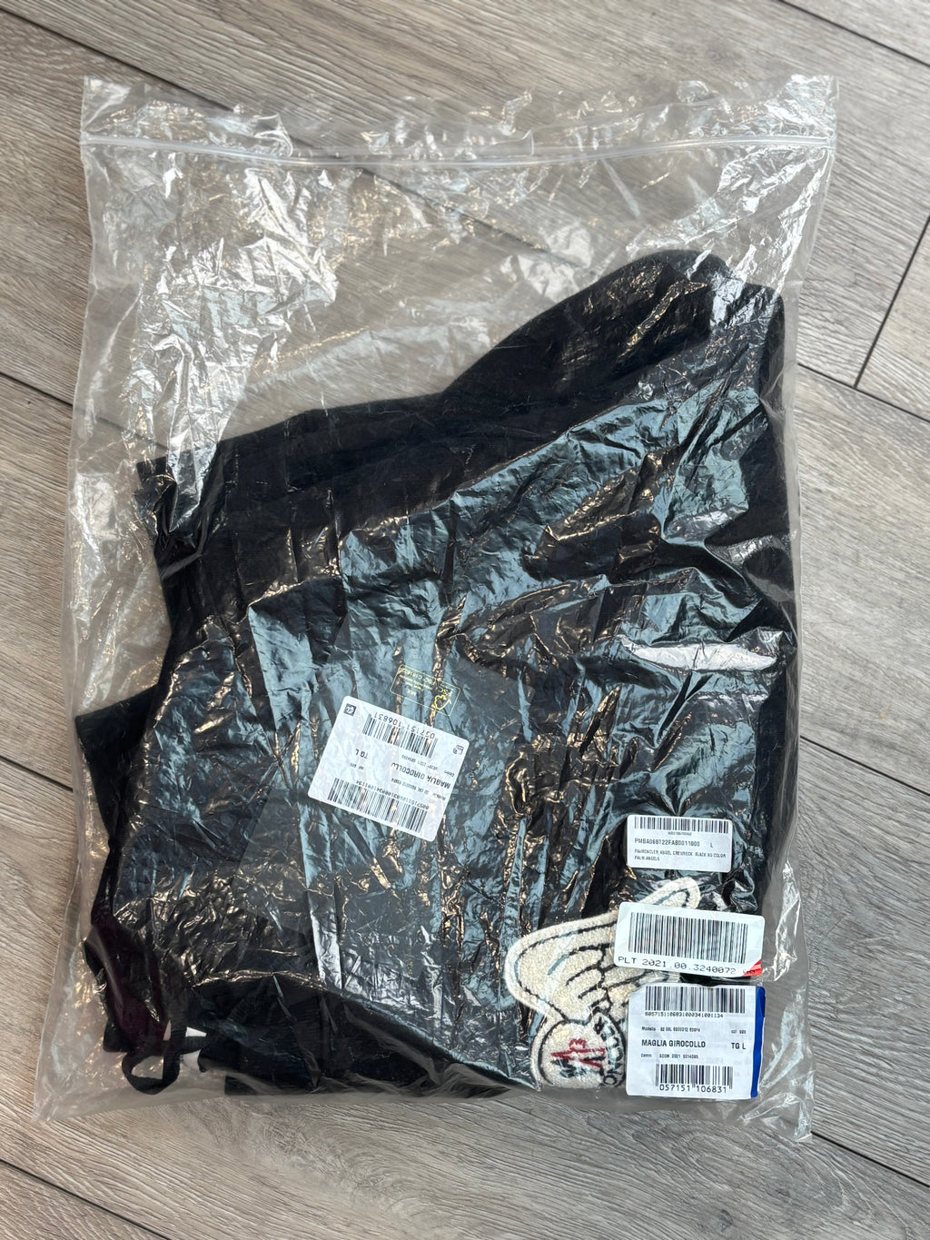 Moncler X Palm Angels Wings Cotton-Jersey Sweatshirt