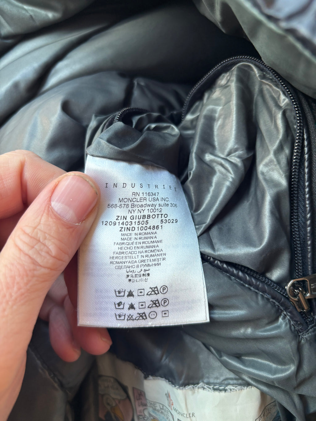 Moncler Zin Down Jacket