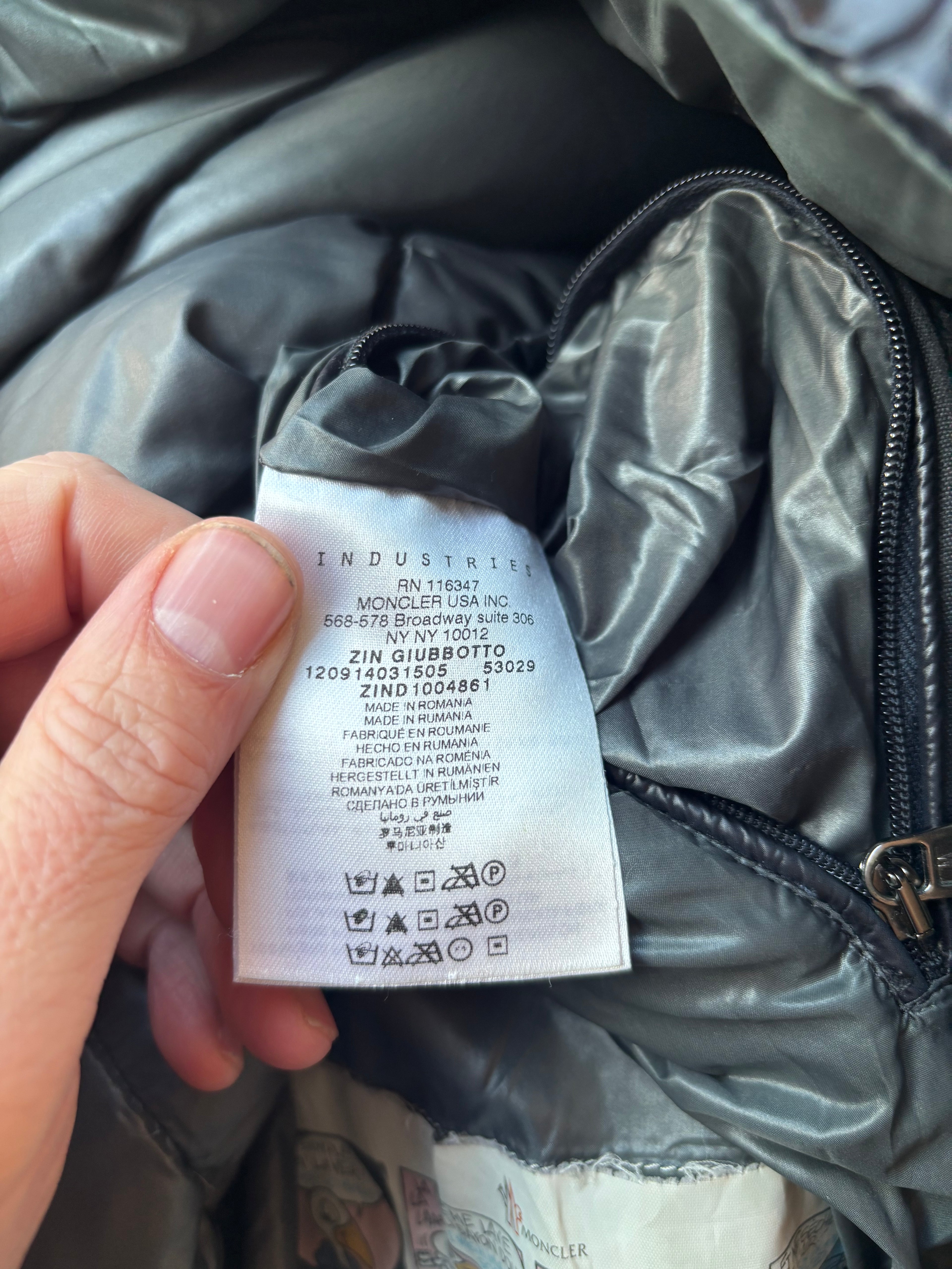 Moncler Zin Down Jacket