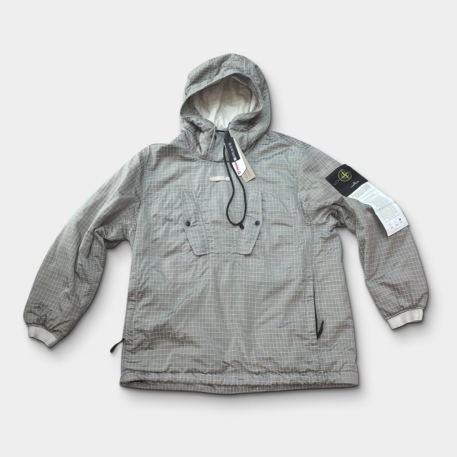 Stone Island Macro Ripstop Nylon Metal In Econyl Regenerated Nylon With Primaloft-TC